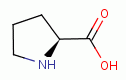 L-proline 
an amino acid with a secondary amino group